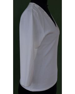 Hvid bluse fra Q-con i str. 36. Ubrugt